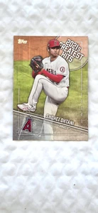 Tarjeta 2022 Topps 2021 Greatest Hits - Shohei Ohtani - # 21GH-10 - CASI NUEVA/COMO NUEVA - Imagen 1 de 6