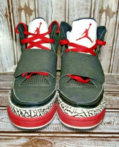 Nike Air Jordan Zementgrau Schwarz Rot Größe 6Y 512246-001 - Bild 1 von 10