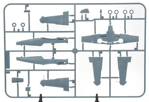 MESSERSCHMITT BF 109G-6AS/G-14AS 109 1/72 EDUARD - SOLO PARTI IN PLASTICA, LEGGI - Imagen 1 de 4