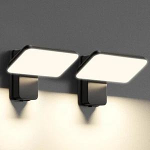 Außenlampe, LED Wandleuchte Wasserdicht IP65 mit Schwenkbar LED Panel - Bild 1 von 8