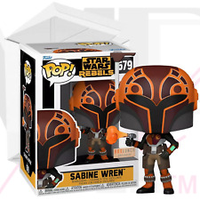Star Wars Rebels Funko POP 679 Sabine Wren Box Lunch Exclusive with Protector