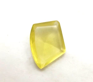 Piedra preciosa suelta de cuarzo limón natural de corte elegante 16,50*22 mm 20 quilates - Imagen 1 de 5