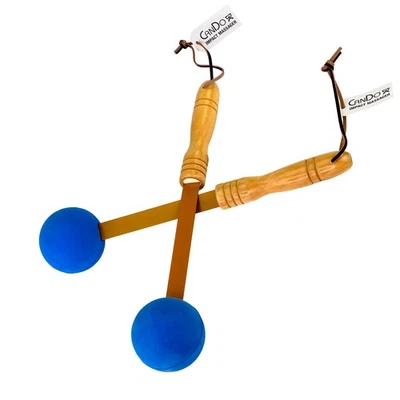 Massageadores de percussão pacote com 2 massagens manuais com bola, ferramentas flexíveis de massagem em bastão... - Imagem 1 de 4