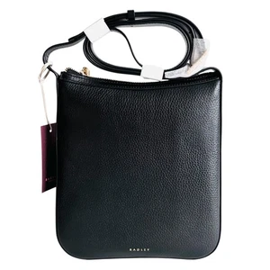 Bolso de Mano RADLEY Bolso Pequeño de Cuero Negro en Caja de Regalo - Longford Lane - Nuevo PVP £159 - Imagen 1 de 6