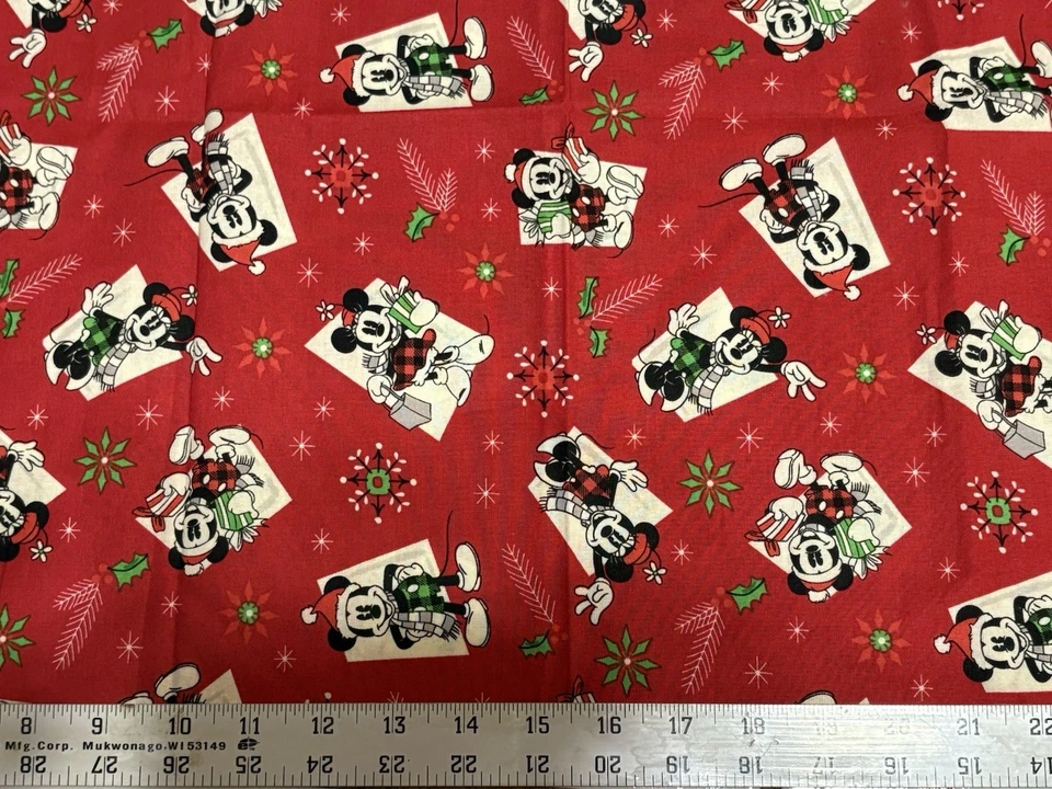 "Retratos de Navidad de Mickey y Minnie Mouse 2015 fuera de uso - 11,5"" x 44""" Foto 1 de 1