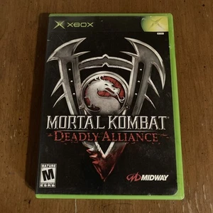 Mortal Kombat Deadly Alliance Microsoft Xbox Video Game 2003 No Manual Tested - Picture 1 of 4