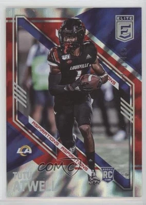 2021 Panini Donruss Elite Rookies Aspirations Shimmer /499 Tutu Atwell Rookie RC - Image 1 of 2