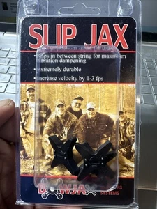 Bowjax Super Slip Jax schwarz Bogensehnendämpfer Schalldämpfer #1040s 4 EA Bowhunting - Bild 1 von 2