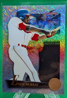 1995 Score Summit Nth Degree Eddie Murray #101 HOF Cleveland Indians - Image 1 of 2