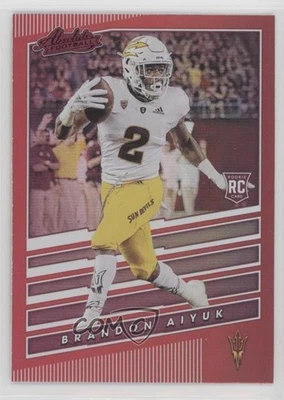 2020 Chronicles Draft Picks Absolute Rookies Spectrum Red Brandon Aiyuk #7 RC - Image 1 of 2