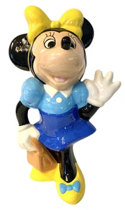 Figura Disney Minnie Mouse Cerámica Pintada a Mano De Colección Años 70 Molde Oficial - Imagen 1 de 13