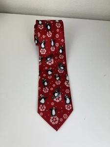 Hallmark Penguins Allover Ties Neckties - Picture 1 of 4