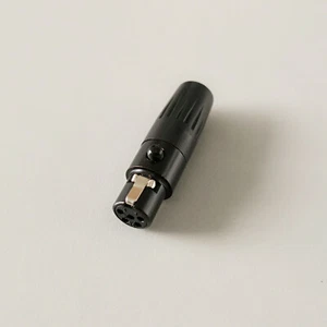20,Mini XLR Connector - 5 Pin Female Plug for Microphone and Audio Cables - Bild 1 von 5