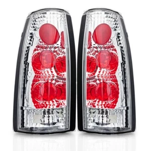 For 1999-2000 Cadillac Escalade Altezza Tail Light Chrome / Clear - Picture 1 of 1