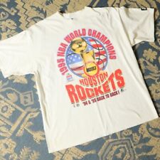 Vintage Houston Rockets 94’ 95’ Back To Back Championship Starter T-Shirt 1995