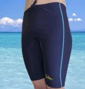 Adult Radicool Lycra Short Skins 100 + Sun Protection Size XXXL Swim Navy - Picture 1 of 3