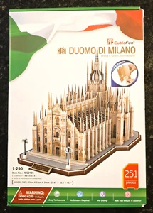 *NEW Open Box* CubicFun 3D Puzzle Milan Cathedral - Duomo Di Milano Italy 251pc - Picture 1 of 16