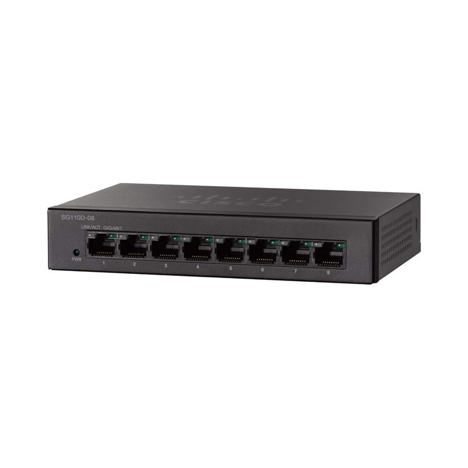 Cisco SG110D-08 Gigabit Ethernet Switch 8-Port