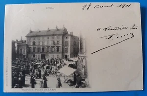 Cpa d'EPINAL Marché Place de l'Atre 1901 Vosges 88 N°717/10 - Foto 1 di 2