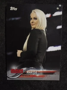 2018 Topps WWE Wrestling Karte #54 Maryse Raw - Bild 1 von 2