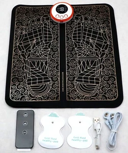 EMS Foot Massager w/Remote +Pads Leg Electric  Muscle Pain Relax Machine - Picture 1 of 2