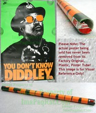 NITF ☆ Nike BO JACKSON Poster ☆ You Don't Know Diddley. ☆ OLD STOCK w/ Label