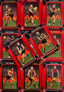 AFL Teamcoach 2025 - MACCAS MEN'S CAPTAINS RED (C-01 to C-18) Combined Shipping - Picture 1 of 6