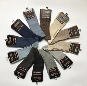 4-24 Gesundheitssocken weiter Bund ohne Gummi Diabetiker Herren Damen Socken WoW - Bild 1 von 5