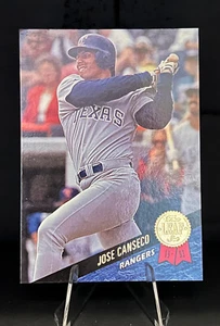 1993 Leaf Jose Canseco #241 - Texas Rangers - Picture 1 of 3