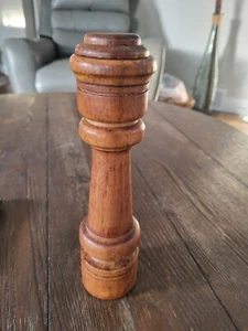 VTG Black Walnut Combination Pepper Mill Salt Cedar Brisco Mountain - Imagen 1 de 11
