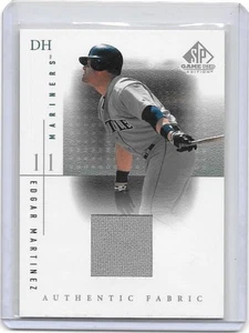 EDGAR MARTINEZ 2001 SP GAME USED EDITION AUTHENTIC GAME USED JERSEY - Picture 1 of 1