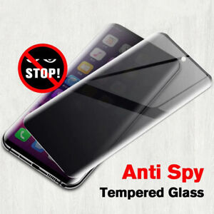 Privacy Curved For Samsung S23 Ultra S22 S21 Screen Protector Tempered Glass