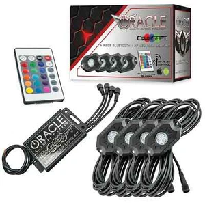 Oracle Lighting Bluetooth + RF Colorshift Underbody Wheel Well Rock Light Kit - Bild 1 von 10