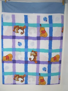 Vintage Winnie Puuh & Tigger Kissenbezug Single Marienkäfer Druck Z3 - Bild 1 von 5