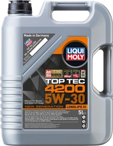 Liqui Moly Top Tec 4200 Longlife III 5W-30 5 Liter VW 50400 / 50700 BMW LL-04 - Bild 1 von 1