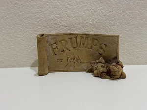 Frumps by Douglas D&D Studios Resin Display Schild Maus Plakette 1990er USA - Bild 1 von 12