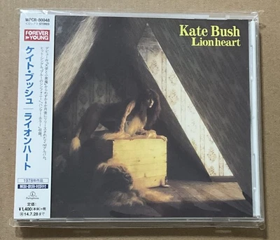 Kate Bush Lionheart Rare Japanese CD + OBI & Lyrics 2014 Reissue — 第 1/4 张图片