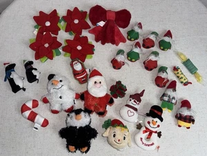 Lote de 27 juguetes arrugados chirriantes de felpa para perros pequeños corteza de madera de Navidad - Imagen 1 de 12