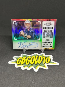 2022 Panini Contenders Optic Bailey Zappe Rookie Ticket Auto RC - Picture 1 of 2