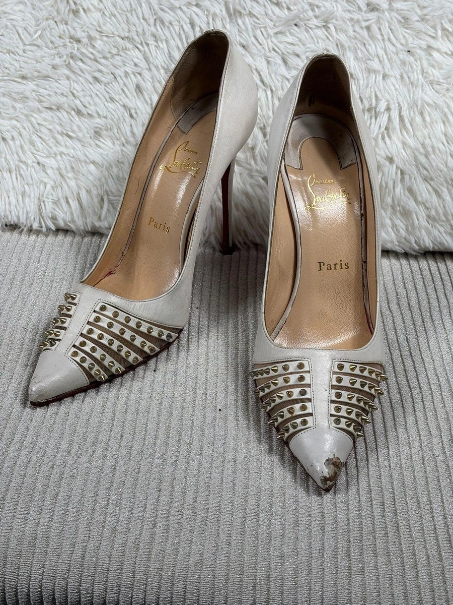Christian Louboutin White Heels for Women for sale - eBay
