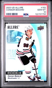 2023-24 Upper Deck Allure Connor Bedard Rookie #102 PSA 10 - Picture 1 of 1