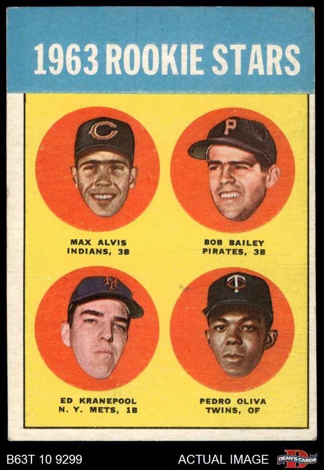 1963 Topps #228 Tony Oliva Rookie Stars 2 - GOOD - Image 1 of 1