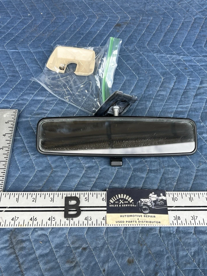 Зеркало заднего вида в сборе 1989-1997 Volvo 740 760 940 960 S90 1369540 от оригинального производителя No4987E - Изображение 1 из 4