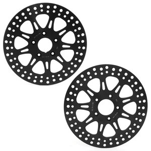11.5" Front Rear Brake Rotors Discs for Harley FXSTS Softail Springer 2000-2005 - Picture 1 of 10
