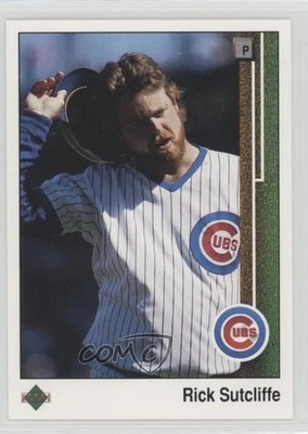 1989 Upper Deck Rick Sutcliffe #303 - Image 1 of 2