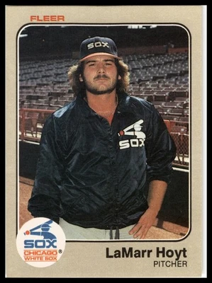 1983 Fleer #238 LaMarr Hoyt - Image 1 of 2