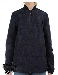 Women’s Reebok LF Vector Training’ Jacket Size S Black - Picture 1 of 1