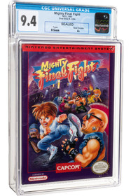 Mighty Final Fight - CGC 9.4 A+ Sealed, NES Capcom 1993 USA Rare