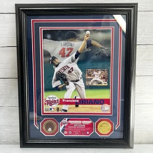 Minnesota Twins Francisco Liriano #47 Framed Rookie Edition Plaque 32/1000 Pitch - Picture 1 of 10