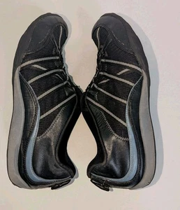Privo by Clarks Women's Size 9 Black Blue Slip On Casual Shoes Leather - Picture 1 of 14
